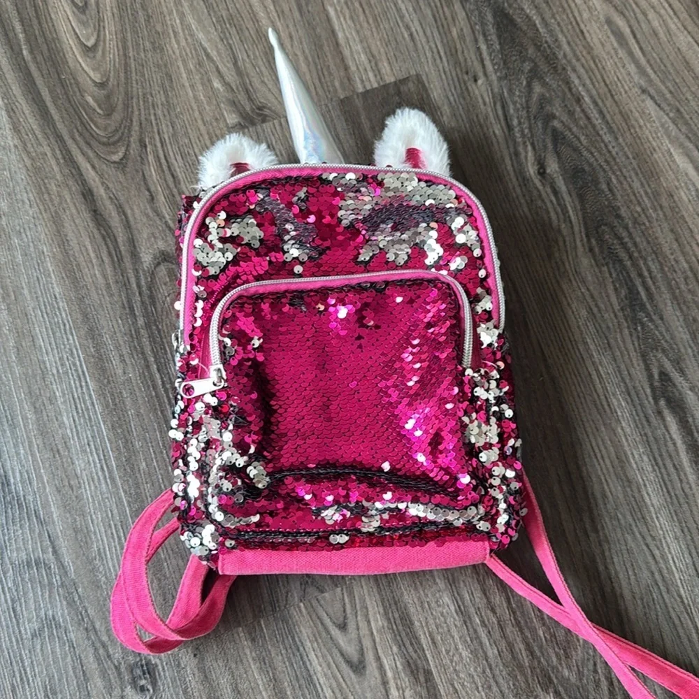 Bundle of toddler girl bags and Hat